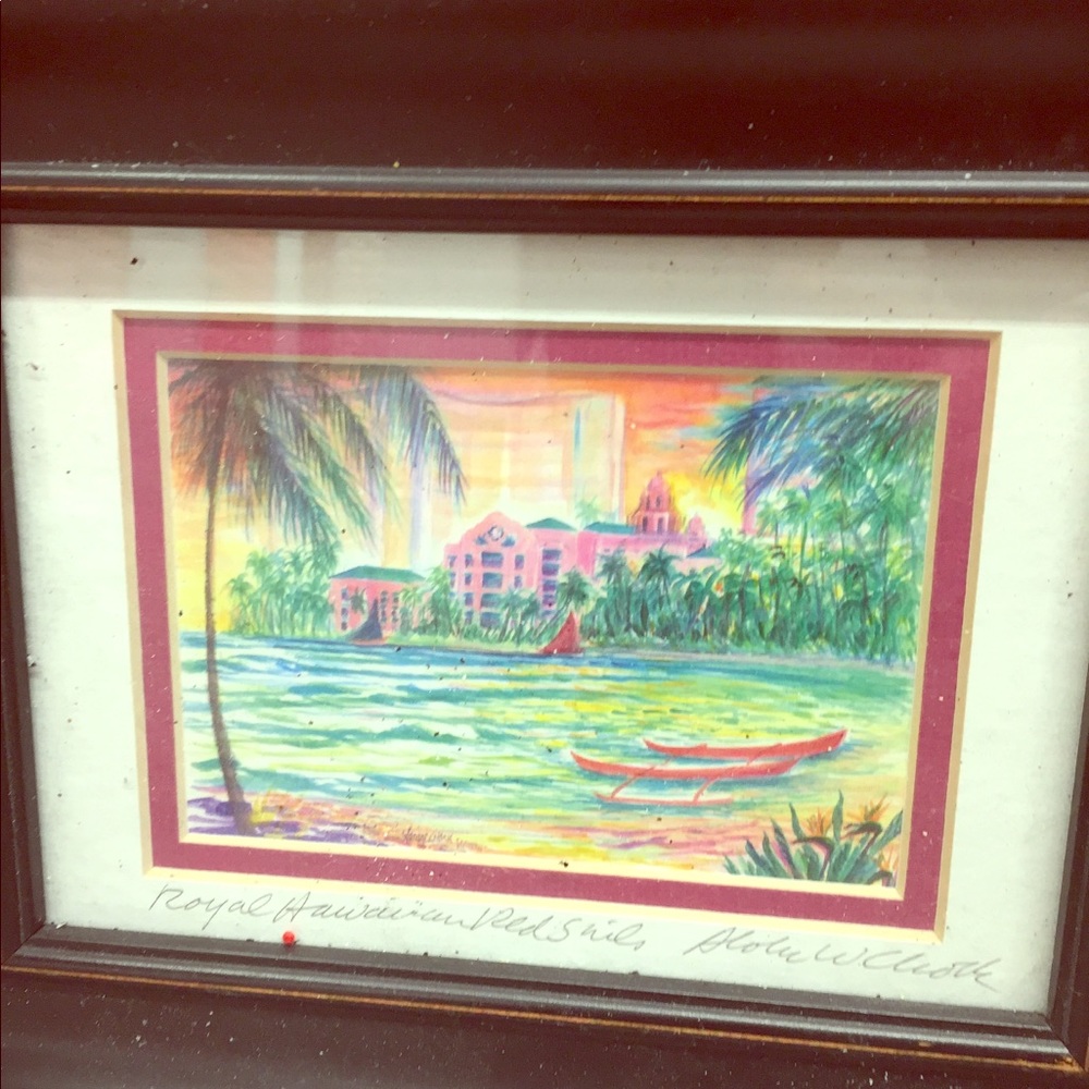 Hand painted water color paintings